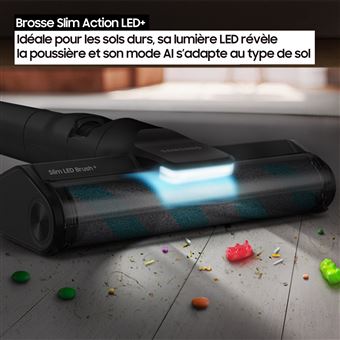 Aspirateur balai Samsung Bespoke AI Jet Lite Complete  VS80F28EFP Gris
