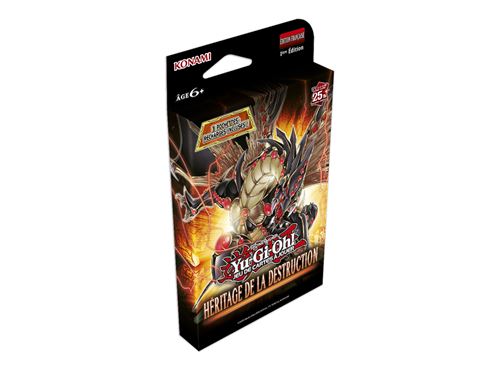 Konami Multicolore Set De 3 Boosters Cartes À Jouer Héritage De La Destruction - Neuf - Image 4