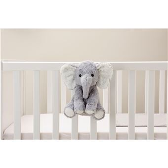 Veilleuse Cloud B Peluche musicale Elliot l'Elephant Gris