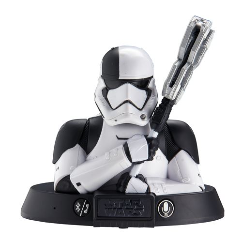 Multimedia-speelgoed Ekids Star Wars Storm Trooper bluetooth-luidspreker Wit en zwart