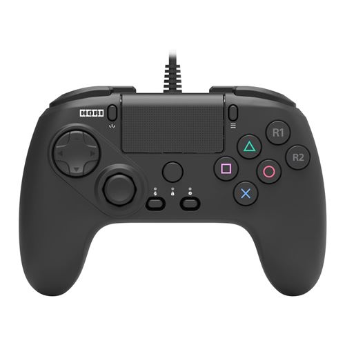 Manette Filaire Hori Fighting Commander pour PS4, PS5 et PC Noir
