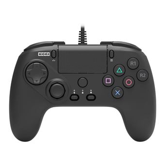 Manette Filaire Hori Fighting Commander pour PS4, PS5 et PC Noir - 1