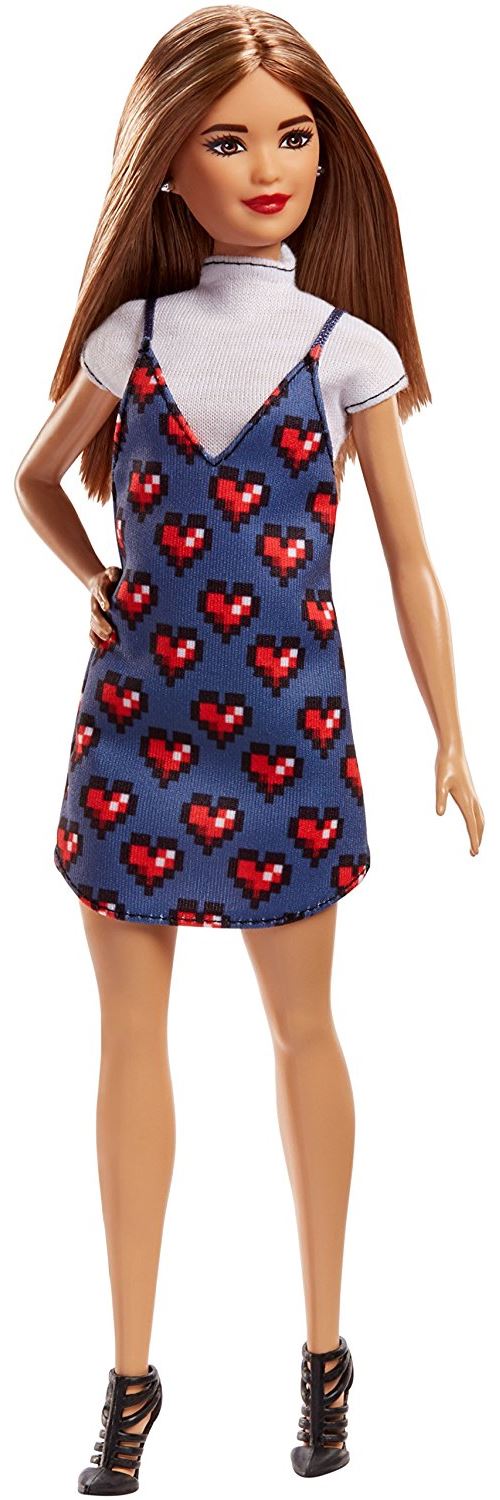 Poupée Barbie™ Fashionistas® Robe cœurs Mattel