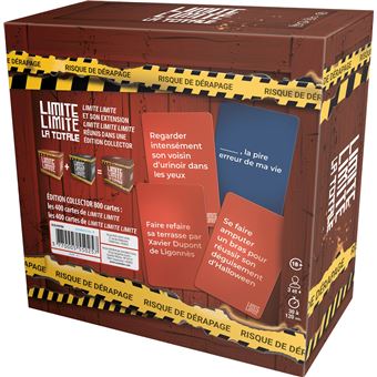 Jeu d’ambiance Asmodee Limite Limite La Totale