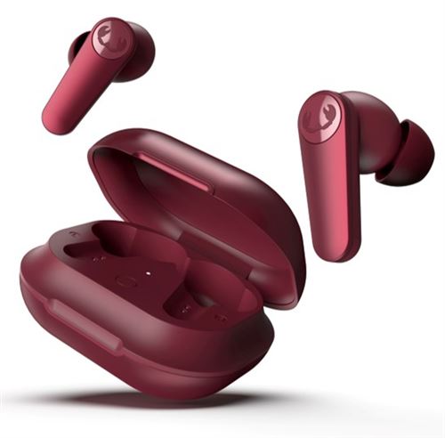 Ecouteurs sans fil True Wireless Fresh'n Rebel Twins ANC Rouge profond