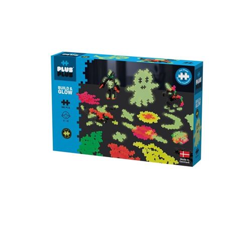 Plus Plus Noir Jeu De Construction Kit Création Phosphorescent 360 Pièces