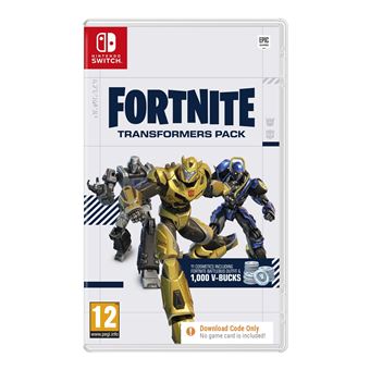 Fortnite Pack Transformers Nintendo Switch