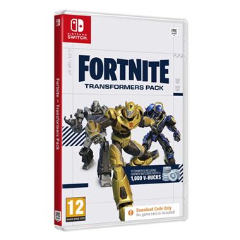 Fortnite Pack Transformers Nintendo Switch