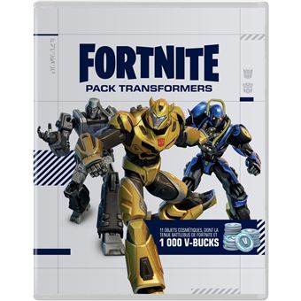 Fortnite Pack Transformers Nintendo Switch - Jeux vidéo - Achat & prix