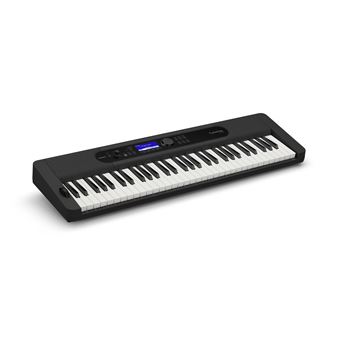 Clavier Casio CT-S 400 avec 61 touches et 600 sons Noir