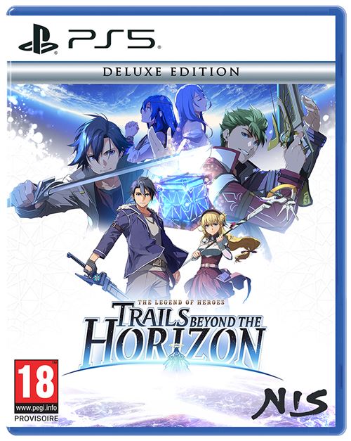 Pochette avant du jeu The Legend of Heroes Trails Beyond The Horizon Deluxe Edition PS5