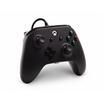 PowerA Enhanced Wired Controller - Manette de jeu - filaire - noir - pour Microsoft Xbox One, Microsoft Xbox One S, Microsoft Xbox One X