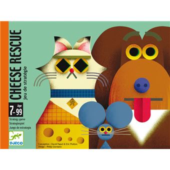 Jeu de cartes Djeco Cheese rescue