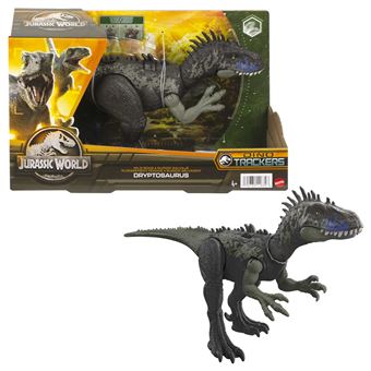 Figurine Jurassic World Dryptosaurus Rugissement Féroce Vert