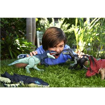 Figurine Jurassic World Dryptosaurus Rugissement Féroce Vert