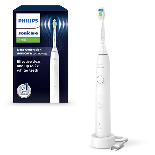 Brosse à Dents Électrique Philips Sonicare 5500 Blanc Hx7110/01