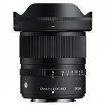 Objectif hybride Sigma DC Contemporary 12 mm f/1.4 Noir pour Monture Fuji X