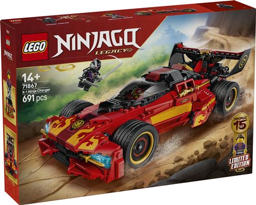 LEGO&reg; Ninjago 71867 Le chargeur Ninja X-1 : 15e anniversaire