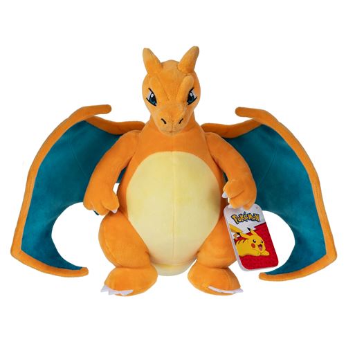 Peluche Pokemon Geante Charizard Dracaufeu 30 cm – Jouet Pokemon Nouveau 2024 – Peluche Pokémon Licence Officielle