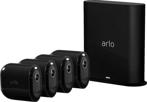Caméra de sécurité Arlo Pro 3 Pack 4 Caméras QHD 2K VMS4440B Noir