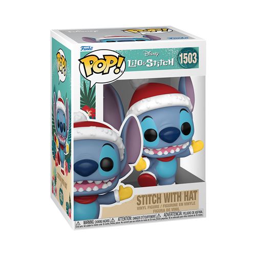Acheter Figurine Funko Pop Disney Stitch Holiday Stitch with Hat État correct - 28,13 € Figurine Funko Pop Disney Stitch Holiday Stitch with Hat État correct - reconditionné disponible sur Fnac