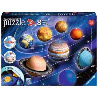 Puzzle 3D Ravensburger Système solaire