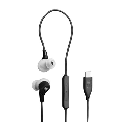 Ecouteurs Étanches De Sport Filaires JBL Endurance Run 3C Noir