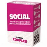 Jeu de cartes Cartamundi SOCIAL Couples Les Petites Questions des Grandes Discussions