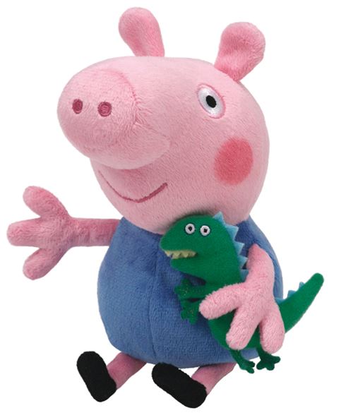 Ty Multicolore Peluche Peppa Pig Small George