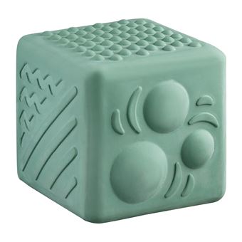 Jouet sensoriel Sophie La Girafe Cube aux textures Vert