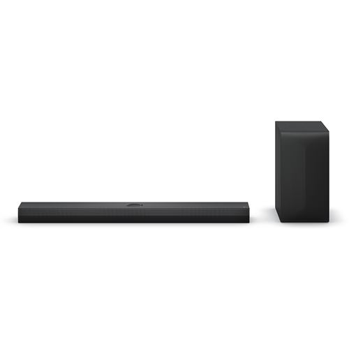 Lg Noir Barre De Son S70ty Dolby Atmos 3.1.1 Ch + Caisson De Basse Sans-Fil Dédiée Tv Qned