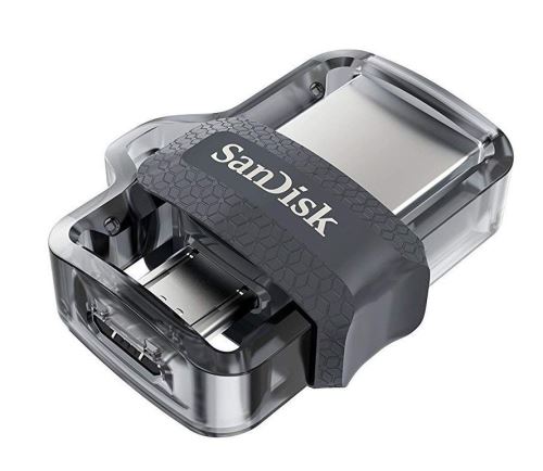 Clé Double Connectique USB 3.0 SanDisk Ultra Dual Drive m3.0 OTG 128 Go