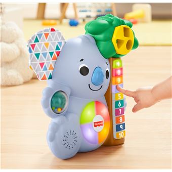 Jouet d'éveil Fisher Price Nicolas Le Koala LINKIMALS