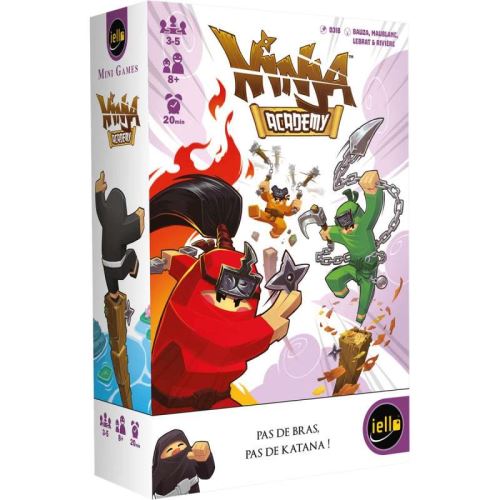 Acheter Jeu d'ambiance Iello Ninja Academy État correct - 21,15 € Jeu d'ambiance Iello Ninja Academy État correct - Iello reconditionné disponible sur Fnac