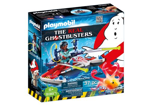 Playmobil The real Ghostbusters™ 9387 Zeddemore avec scooter des mers