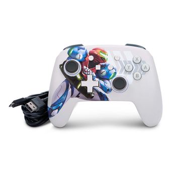Manette filaire PowerA Metroid Dread pour Nintendo Switch