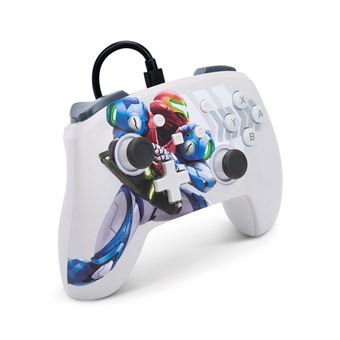 Manette filaire PowerA Metroid Dread pour Nintendo Switch