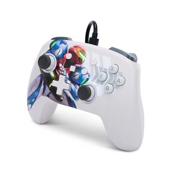 Manette filaire PowerA Metroid Dread pour Nintendo Switch