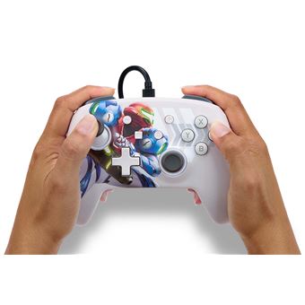Manette filaire PowerA Metroid Dread pour Nintendo Switch