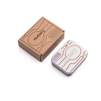 Ensemble de couverts de poche Outlery Rain Multicolore