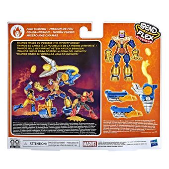 Figurine Avengers Marvel Bend and Flex Missions Thanos