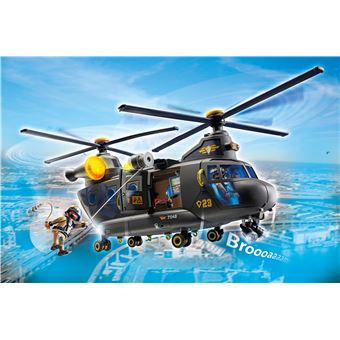 Playmobil City Action 71149 Hélicoptère des forces spéciales