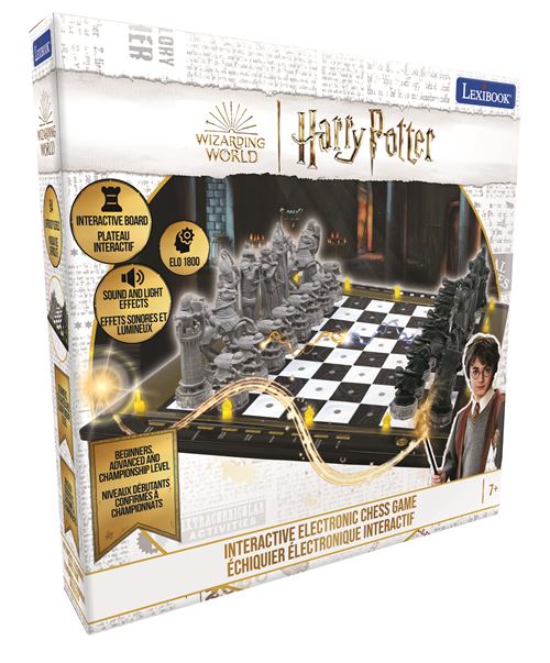 Jeu D'Échecs Lexibook Électronique Lumineux Harry Potter