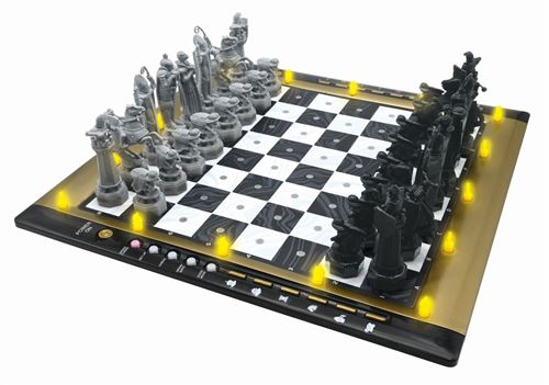 Jeu d'échecs magnétique pliable 32cm noir - Lexibook