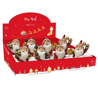 Décoration de Noel Kiub Père Noel Modèle aléatoire