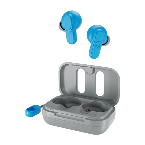 Ecouteurs intra-auriculaire sans fil True Wireless Skullcandy Dime Bleu