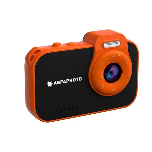 Appareil photo compact Realikids Waterproof 2 Noir et Orange