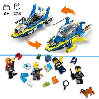 LEGO® City 60355 Missions des détectives de la police sur l’eau