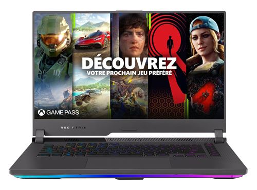 Pc Portable Gaming Asus Rog Strix-G15-G513Rw-Hq113W 15.6" Amd Ryzen 7 16 Go Ram 512 Go Ssd Nvidia Rtx 3070Ti Gris