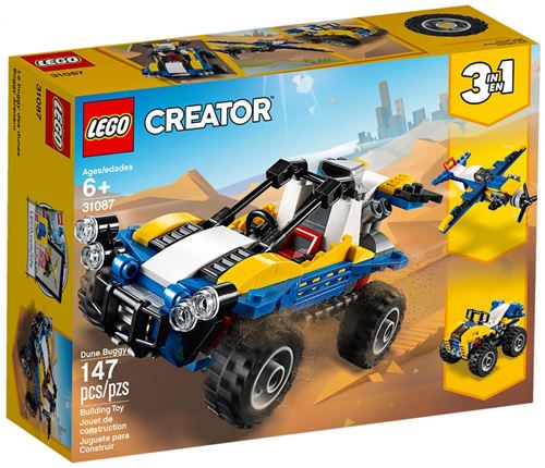 LEGO® Creator 3 en 1 31087 Le buggy des dunes